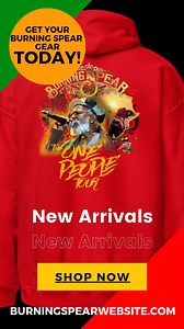 BURNING SPEAR IS DROPPING SOME HOT NEW MERCHANDISE FOR THE HOLIDAYS AND THE NEW YEAR. CHECK OUT THE STORE TODAY! https://www.burningspearwebsite.com/ | burningspearmusic