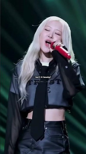 ROSÉ - Number One Girl (Official Edit) 🌹 #Shorts #Rosé #NumberOneGirl #Blackpink