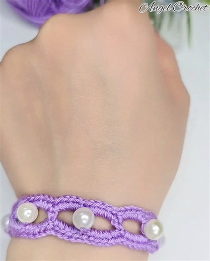 135K views · 2.8K reactions | Super beautiful crochet bracelet with beads tutorial for beginners #Angel_crochet_the_best #crochet #explore #accessories #earrings | Angel crochet | Facebook