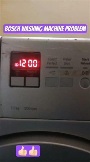 #Bosch washing machine #error #code #reelschallenge #not #working #start #bosch
