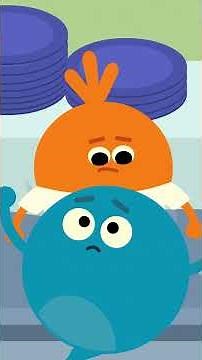 Oh no! Hum Grum stole the Super Barbecue Sauce! #bumblenums #herohamburgers #shorts