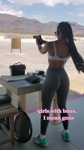 I Love A Fit Woman That Can Handle A Gun 😍 #SHORTS