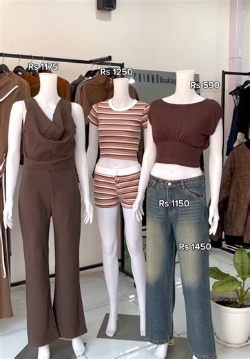 Stylish Brown Outfits at Chinno Bhaktapur