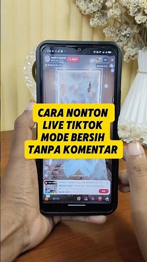 Tutorial on How to Watch TikTok Live in Clean Mode Without Comments and Gifts - Tiktok Tutorial