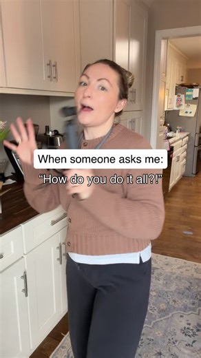 Sarah Franz- Millenial Mom UGC Creator on Instagram: "How do I do it all? Honestly… most days I don’t. 😅 Filming UGC, writing scripts, running a household, keeping the kids alive, remembering to drink water… it’s a lot. 🫣 Being a mom creator means showing up for deadlines while stepping over toys, answering emails while packing lunches, and somehow making it all look like I’ve got it together. 🚨 Spoiler: I don’t. 🥲 So if you see me looking polished in a video… know that somewhere off-camera,