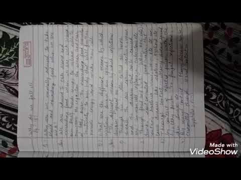 Questions and Answers of Chapter-Why do we fall ill