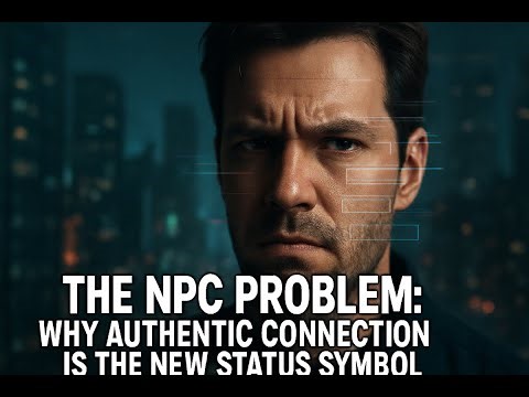 The NPC Problem: Why Authentic Connection is the New Status Symbol