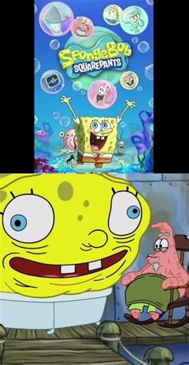 Nicktoons portrayed by spongebob #spongebob #fairlyoddparents #nicktoonsnetwork #jimmyneutron #tmnt