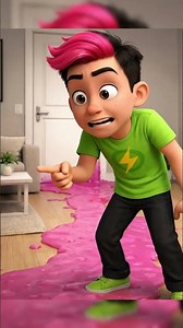 EMILLY VICK ❤️ And LEOZINN 077 💡 Sabotaged the Water with Slime! #shorts