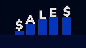 Download 2d animation of increasing sales in business for free