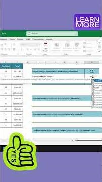 CONTAR, CONTARA #excel #exceltips #exceltutorial #tutorial #microsoftexcel