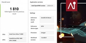 UL Procyon 針對 macOS 系統更新 AI Computer Vision Benchmark 所使用的 AI 測試模型
