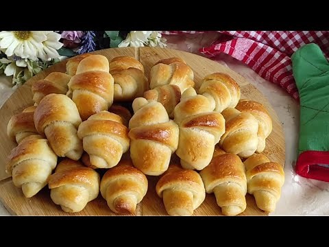NAJMEKŠE kiflice koje mi uvijek uspjevaju❗ Recept za kiflice! #4k