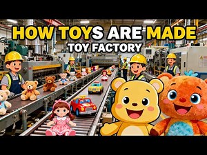 How Toys Are Made in Factory | #toys #toysfactory #cartoonfactory