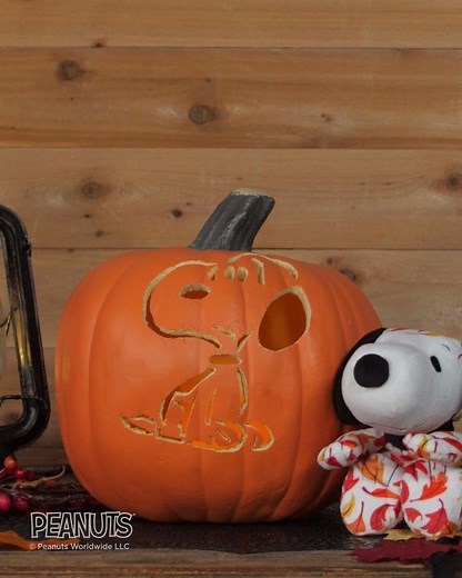Bring the Peanuts gang to your jack-o-lantern with these free printable pumpkin stencils. TIP: Make it a theme night and watch "It's the Great Pumpkin, Charlie Brown" while you carve, it's on ABC at 8/7c tonight! Get your stencils here:http://bit.ly/PeanutsPumpkinStencils. | Hallmark Gold Crown Stores