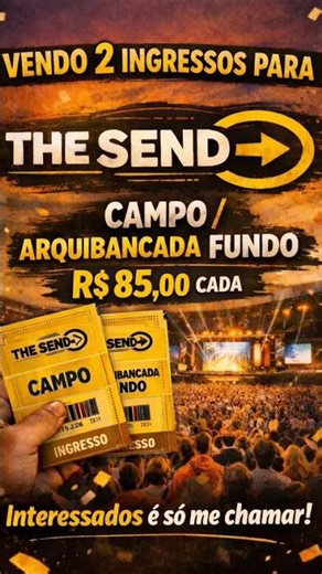 #thesend #thesendbrasil #ingressos #shortsgospel #evento #recifepernambuco #arenapernambuco