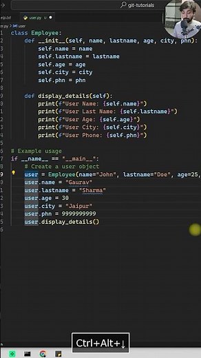 This VS Code Shortcut Lets You Type on Multiple Lines # #coding #programming #java #python