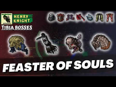 TIBIA BOSSES #3 HOW TO MAKE BOSSES FROM FEASTER OF SOULS QUEST
