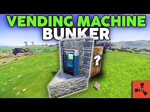 How to build a SIMPLE Vending Machine Bunker – Rust 2025 Tutorial