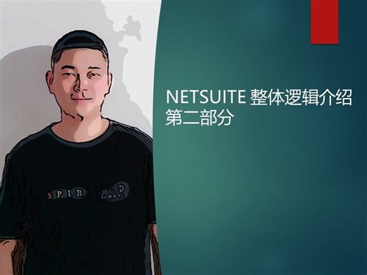 NETSUITE 整体逻辑介绍 第二部分