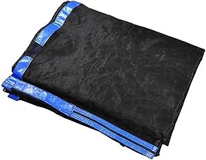 Trampoline Enclosure Net for 12 14 15FT Round Frames Fits 6 Pole | Top Ring | Net Only | Poles Not Included