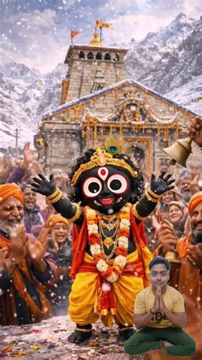 👉 "Kedarnath Mein Bal Jagannath Ji Ka Divya Utsav ❄️😍 | Kapat Khulne Ka Shubh Din 🙏 #shorts"