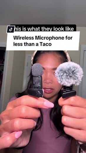I tested out the Lavalier Wireless Microphones. You get 2 different tips. Its less than a Taco right now. Add it to your cart! #lavaliermicrophone #lavalierwirelessmicrophone #viralmicrophone #contentcreators #contentcreation #contentcreationtips #microphonecheck #noisecancelling #dealsforyoudays