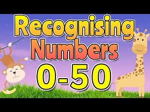 RECOGNISING RANDOM NUMBERS 0-50 | 😊 Learn to Read & Write Numbers 0 to 50 | Miss Ellis