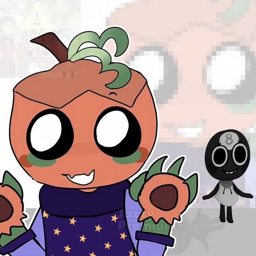 I looove the new update!! 🥹 #dandysworld #newupdate #halloween #art #animation #fyp #gourdy #ok