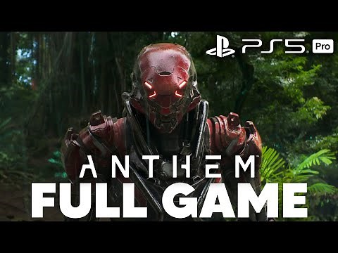 Anthem FULL GAME Gameplay Walkthrough (No Commentary) PS5 Pro