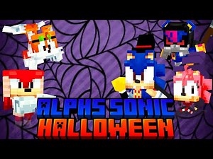 [-Alphs Sonic HALLOWEEN 🎃 FOR BEDROCK EDITION-] OFFICIAL TRAILER SKIN PACK