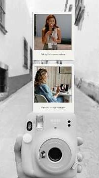 Content Tutorial - part 1. I show you how to create a Polaroid scrolling effect in Canva. #Canva