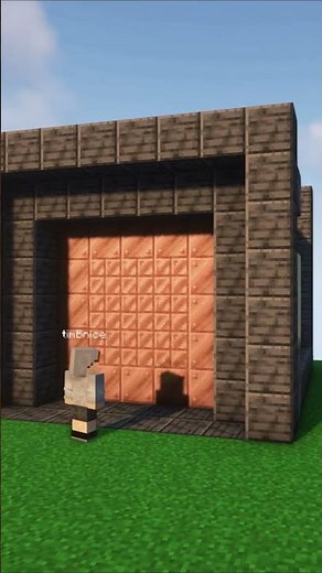 Mumbo Jumbo's Piston Door | Minecraft Redstone Tutorial