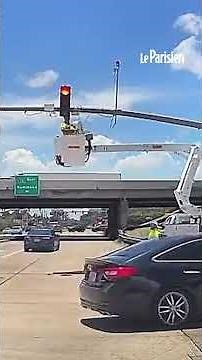 Un camion percute un ouvrier perché sur une nacelle