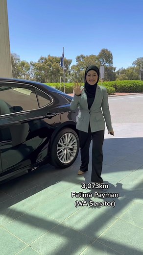 Travel Distances of Australian Politicians to Parliament