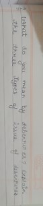 Q What do you mean by debentures? Explain the three types of is... | Filo