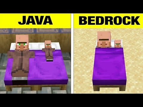 9 Minecraft Java VS Bedrock Differences