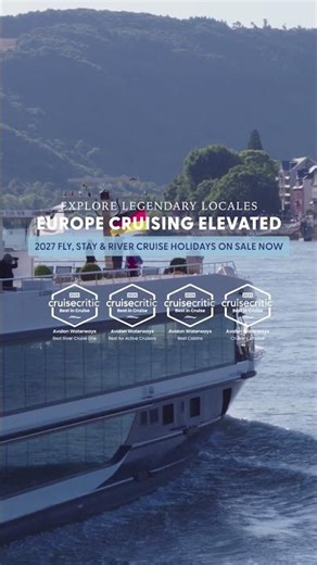My Cruises | Avalon Waterways | New Release 2027 Fly, Stay & River Cruise Holidays On Sale