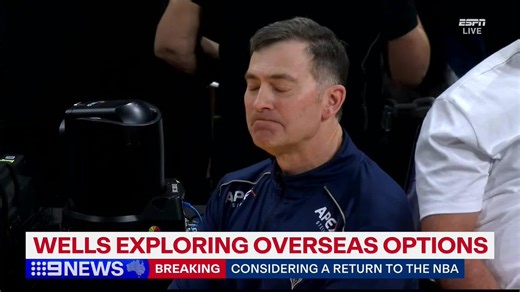 #DEVELOPING: It's becoming more likely embattled 36ers coach Mike Wells will not return next season. #9News