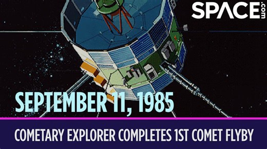 OTD in Space - September 11: International Cometary Explorer Completes 1st Comet Flyby