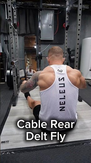 Cable Rear Delt Fly