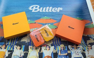 butter butter bu～bu～tter～ 夏日风防弹新专超详细开箱分享vlog