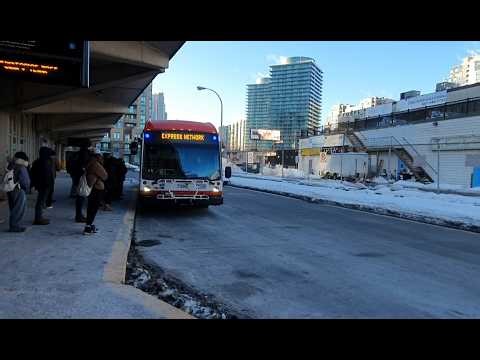 Bright Morning Bus Ride on TTC 960 Express