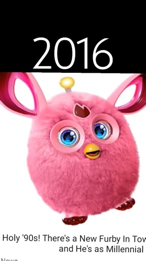 all furby evolutions...