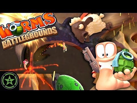 IT'S ALL BUSTED - Worms Battlegrounds - Worms MAYhem | Let's Play