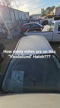 How many miles are on this 98 Civic Hatchback? #honda #ekhatch #hondanation #tunercars #good2goAi