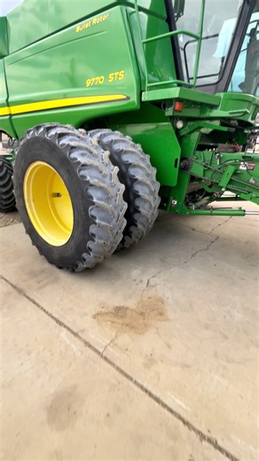 John Deere 9770 STS: The Cleanest Combine in Montana