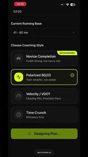 Stuck on your Training Plan? 🤯 Build a Pro Marathon Plan in 30 Seconds with AI 🚀 卡關？30秒用 AI 建立馬拉松課表！