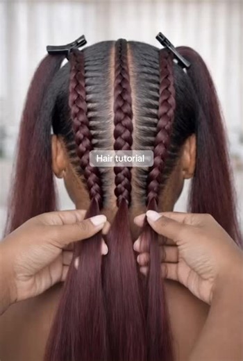 Precision. Clean parts. Balanced tension. This is what professional braiding looks like. #HairTok #LuxuryBraids #NaturalHairStyles #protectivestyles #knotlessbraids