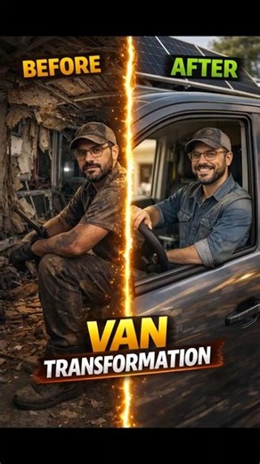 I Turned a DESTROYED Van Into a Luxury Camper (ASMR Timelapse)